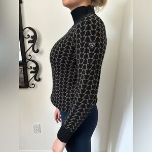 POSTCARD WOOL SKI SWEATER SZ 42